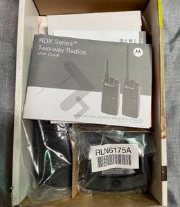 lot 150 image: The Motorola RDU2020 2-Way Radio Set