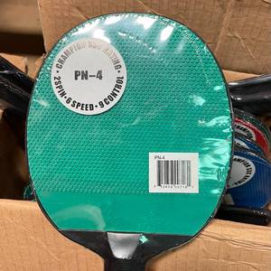 lot 57 image: Lot of 14 Ping PongTable Tennis Paddles