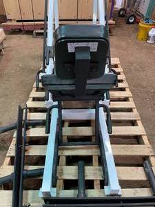 lot 112 image: York Commercial Leg Press Exercise Machine with Accessories