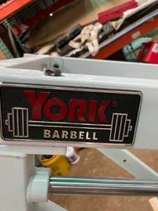 lot 113 image: York Barbell Commercial Butterfly Weight Lifting Exercise Machine