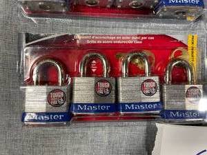 lot 19 image: Lot of 16 MasterLock Padlocks with Keys