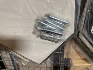 lot 108 image: Lot of 12 BaseballSoftball Home Base Plates with Anchors
