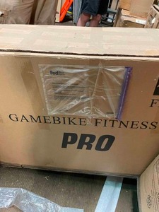 lot 217 image: CATEYE Game Exercise Bike PRO GB-300 Interactive Fitness System