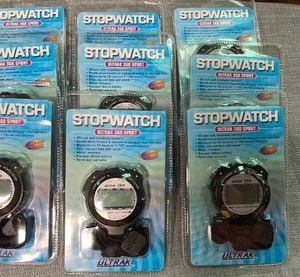 lot 21 image: Lot of 12 Ultrak 360 Sport Stop Watches