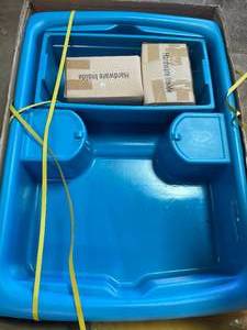 lot 5 image: Commercial Grade Outdoor Sand And Water Play Table Set