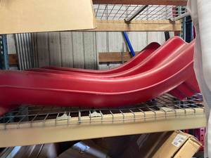 lot 233 image: Commercial Playground Red Double Slide