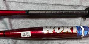lot 276 image: 2 Worth SBSIL 3121 Metal Official Softball Bats