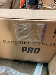 lot 216 image: CATEYE Game Exercise Bike PRO GB-300 Interactive Fitness System