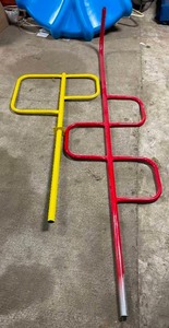 lot 234 image: Lot of 2 Commercial Playground Climbing Posts