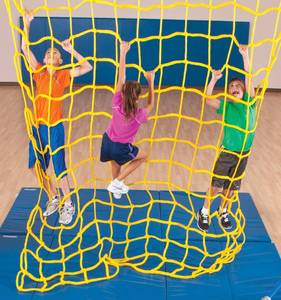lot 20 image: 12 x 12 Indoor Climbing Net.