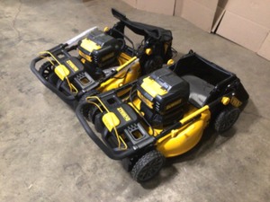 Lot of two DEWALT21.5 in. 20-Volt MAX Lithium-Ion Cordless Battery Original Customer Returns See Pics