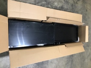 Husky Ready-to-Assemble 24-Gauge Steel Freestanding Garage Cabinet in Black (36 in. W x 72 in. H x 18 in. D) Customer Returns