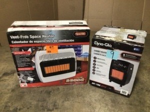 Lot of Assorted of Dyna Glo Heater Original Customer Returns See Pics