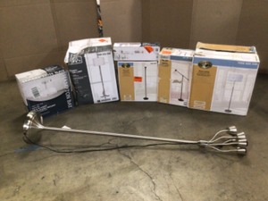 Assorted Hampton Bay Indoor Lights Different Styles and Conditions See Pics