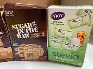 Stevia and Sugar Packets