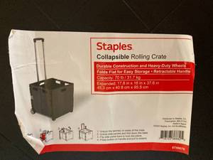 Collapsible Rolling Crate