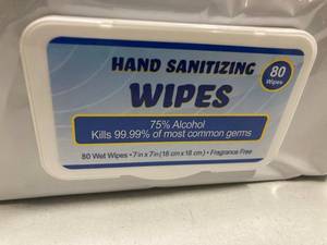 Hand Sanitizing Wipes