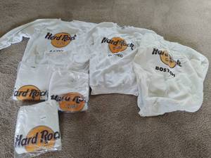 Collection of Hard Rock Caf sweatshirts