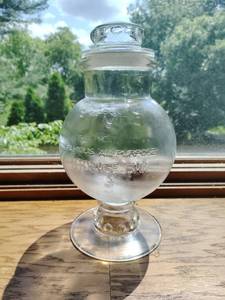 Glass Candy Jar