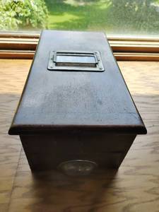 Vintage cash register antique w ringing bell