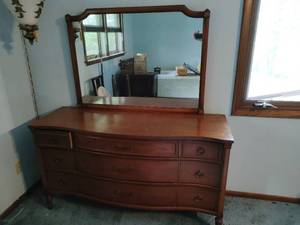 Bassett Furniture Industries lowboy-style dresser