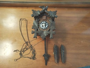 Vintage German cuckoo clock by Regula