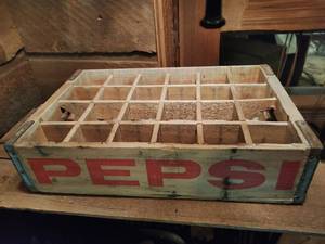 Vintage Pepsi crate