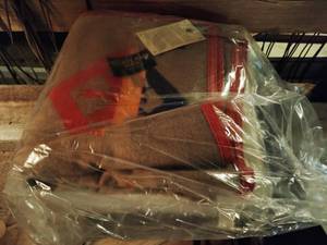 Vintage Smokey the Bear blanket