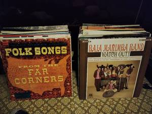 Collection of Record Albums