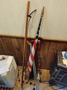 Collection Of Canes And Umbrellas