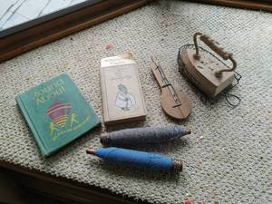 Collection of antique items