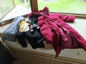 Collection of outdoor gear