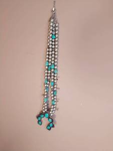 Chicos Squash Blossom necklace