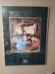 Tom Lovell framed art - Mr. Bodmers Music Box
