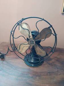 Old metal fan