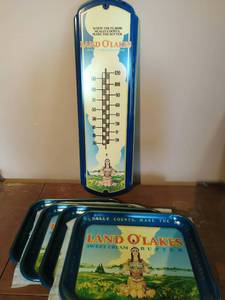 Land O Lakes thermometer and 4 trays