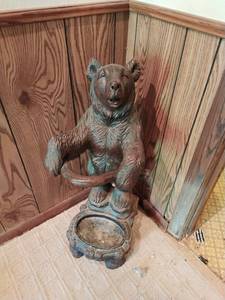 Old Bear Umbrella Cane Stand