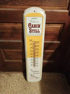 Wellers Cabin Still Kentucky Bourbon Thermometer