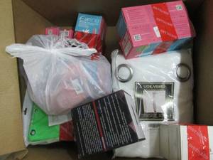 box of items not picked up or sold ...