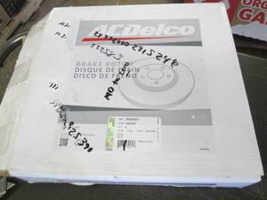 ac delco brake rotor Gm # 19241877...