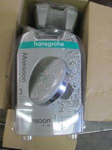 3 hansgrohe showerheads ...
