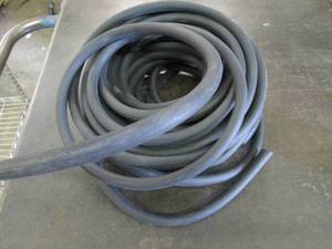roll of rubber gas line 14 inch ID...