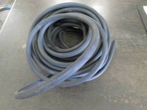 roll of rubber gas line 14 inch ID...