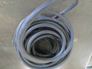 roll of rubber gas line 14 inch ID...