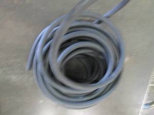 roll of rubber gas line 14 inch ID...