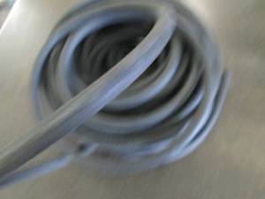 roll of rubber gas line 14 inch ID...
