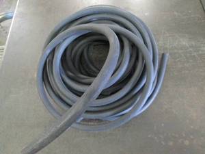 roll of rubber gas line 14 inch ID...