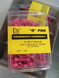 6 packages of 5 c pak solderless ...