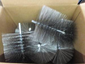 box fo 8 metal chimney brushes ...