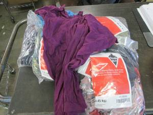 41 pound packages of cotton t-shir...